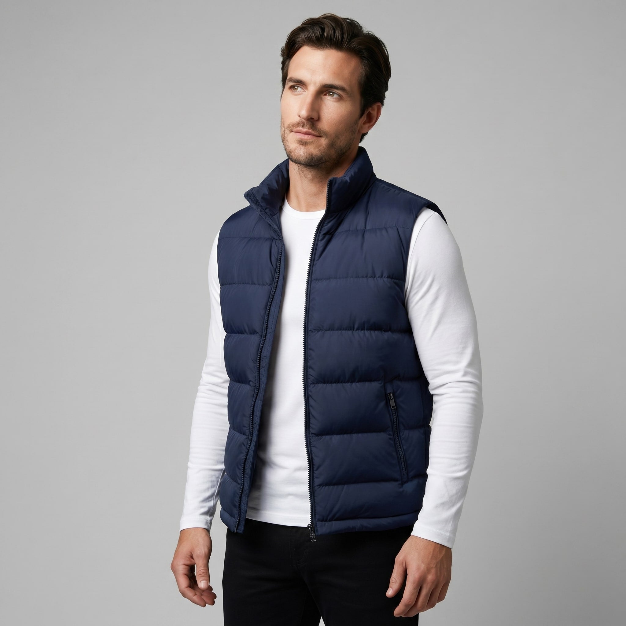 Men's Quilted Padded Gilet | Declan_17