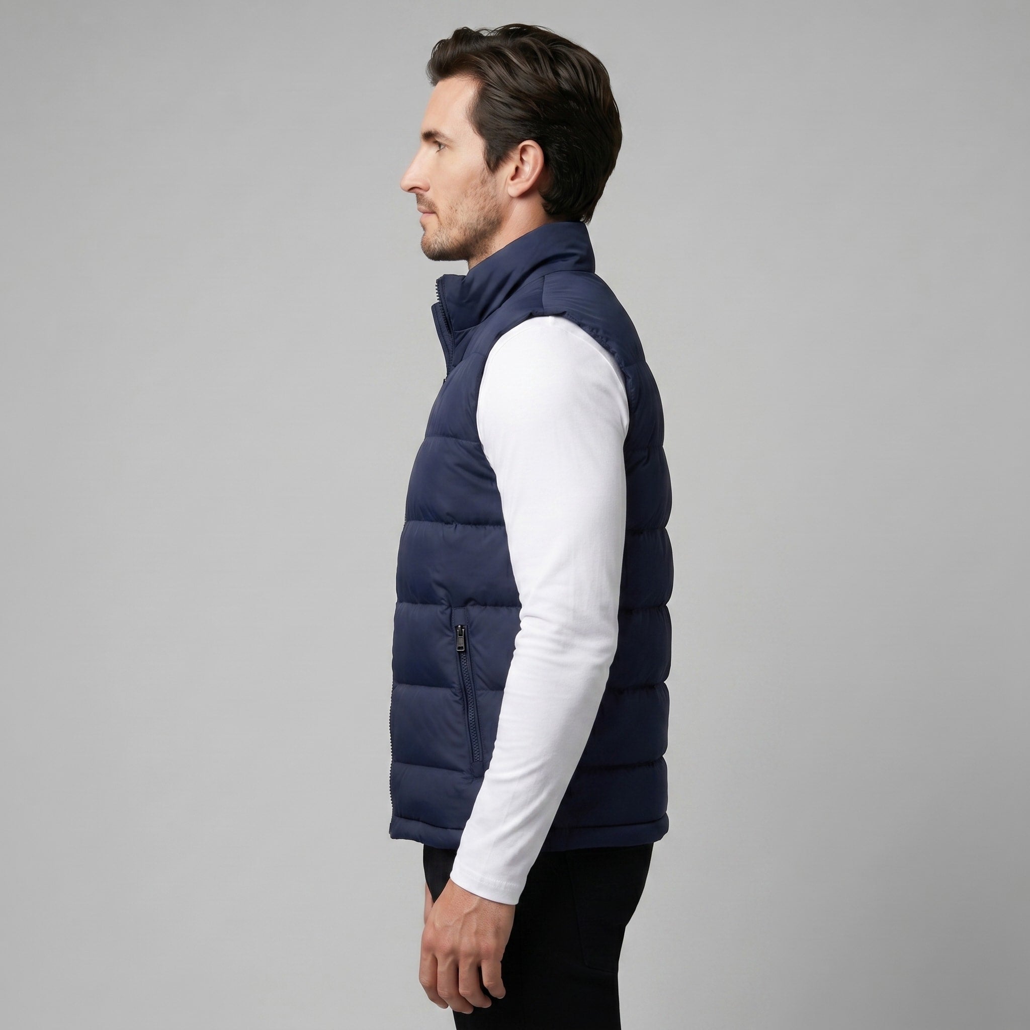 Men's Quilted Padded Gilet | Declan_18