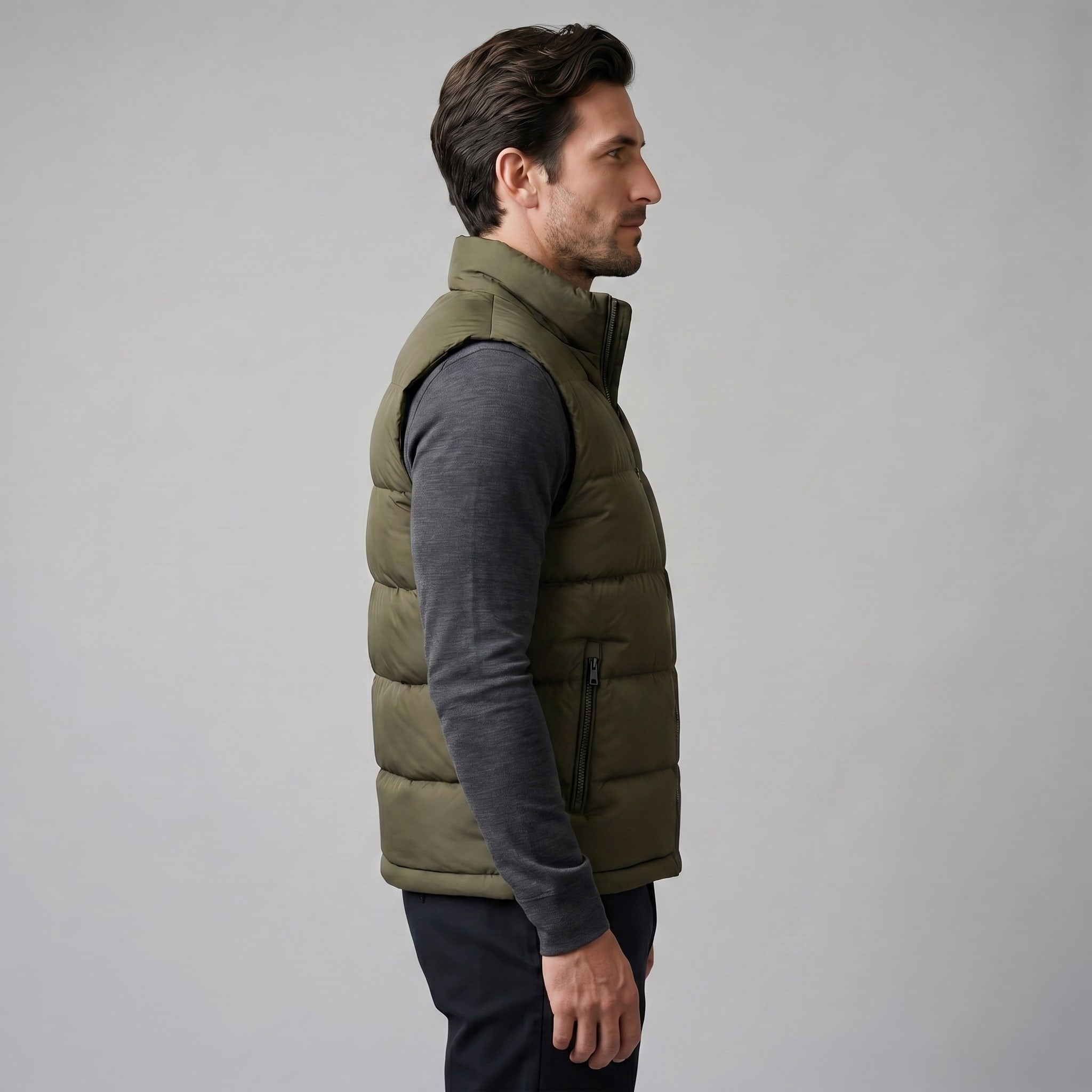 Men's Quilted Padded Gilet | Declan_2