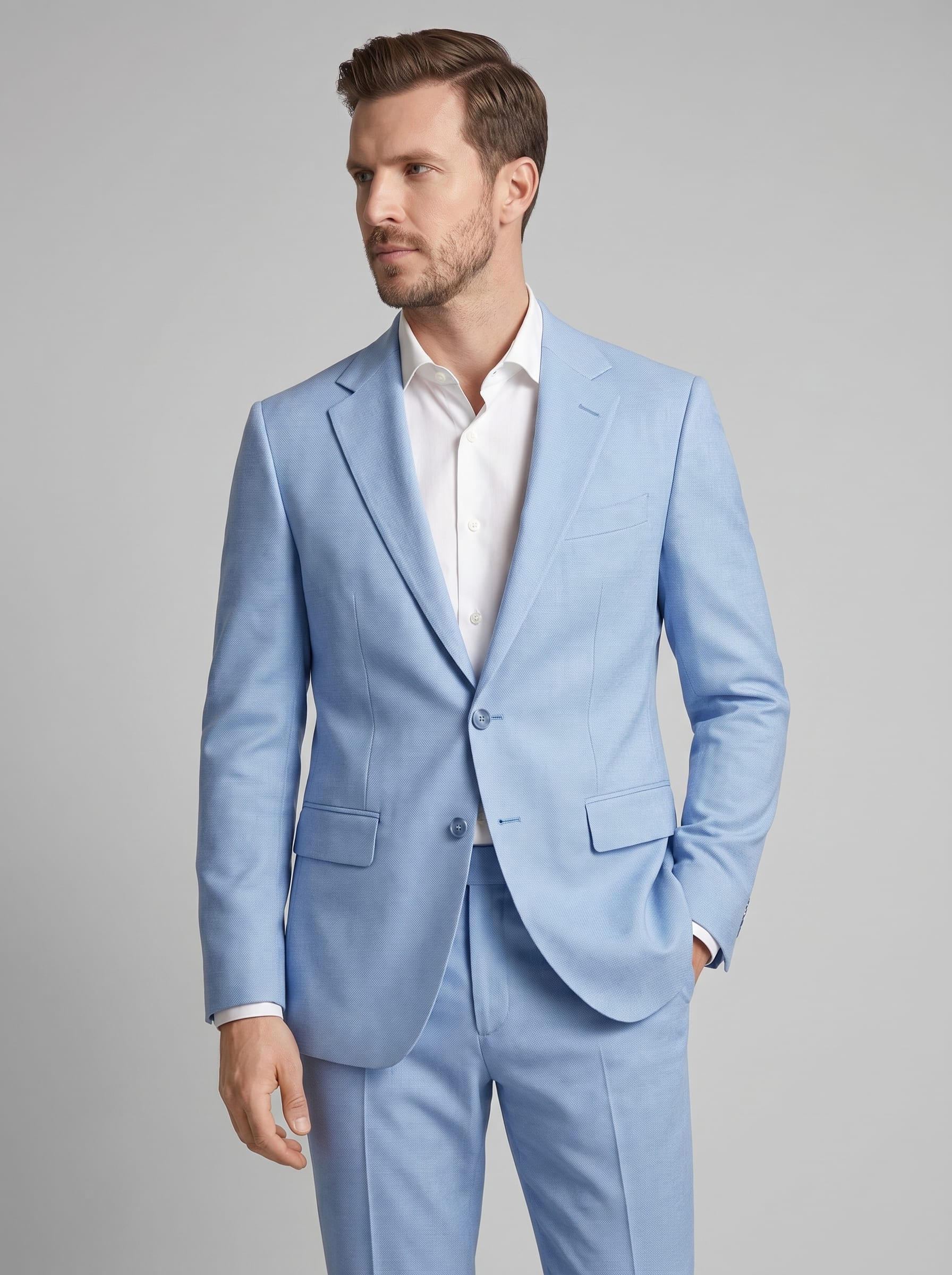 Men's Slim Fit Two Piece Suit | Chester_6