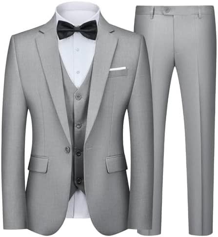 Men's Single Breasted Three Piece Formal Suit | Fergus_3