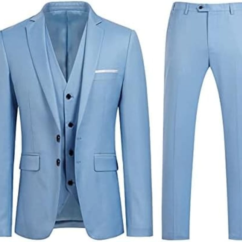 Men's Single Breasted Three Piece Business Suit | Rupert_1