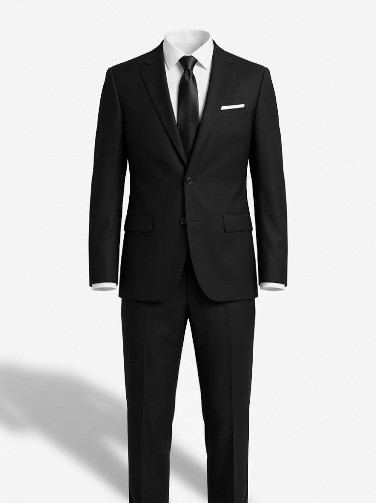 Men's Single Breasted Slim Two Piece Wedding Suit | Magnus_2