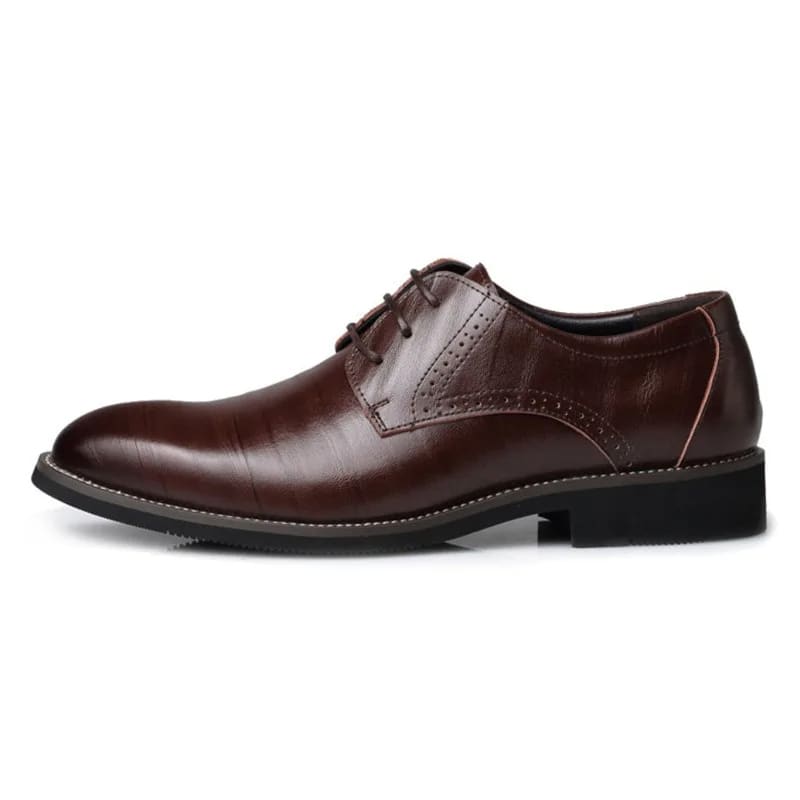 Men's Faux Leather Oxford Shoes | Francis_3