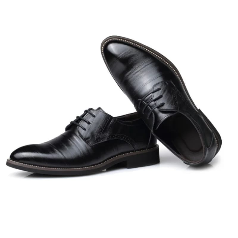 Men's Faux Leather Oxford Shoes | Francis_4