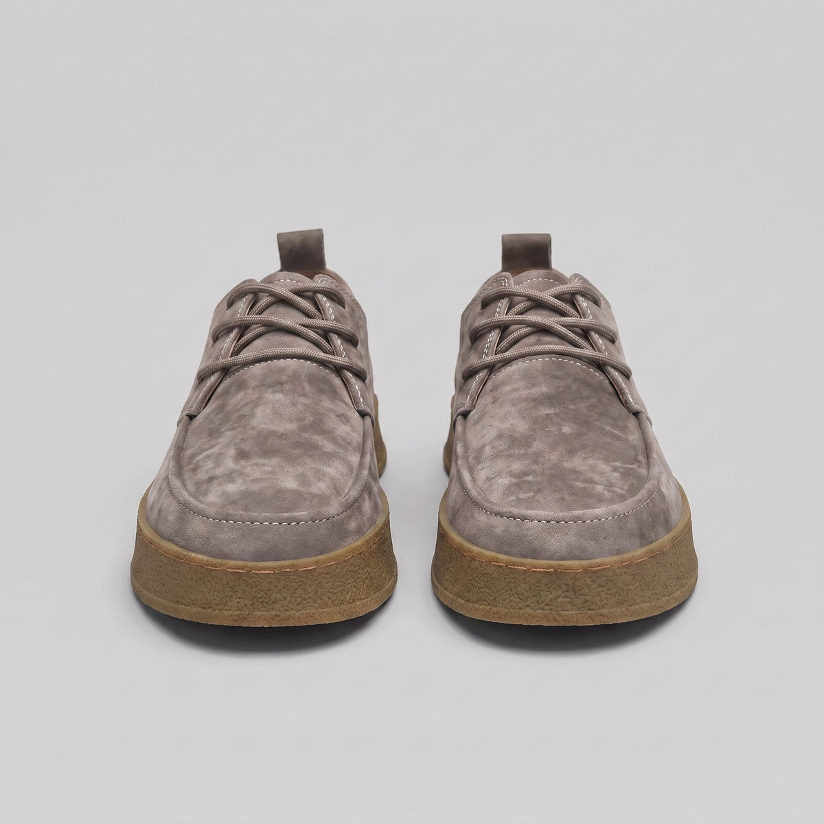 Men's Faux Suede Lace-Up Casual Shoes | Frank_2