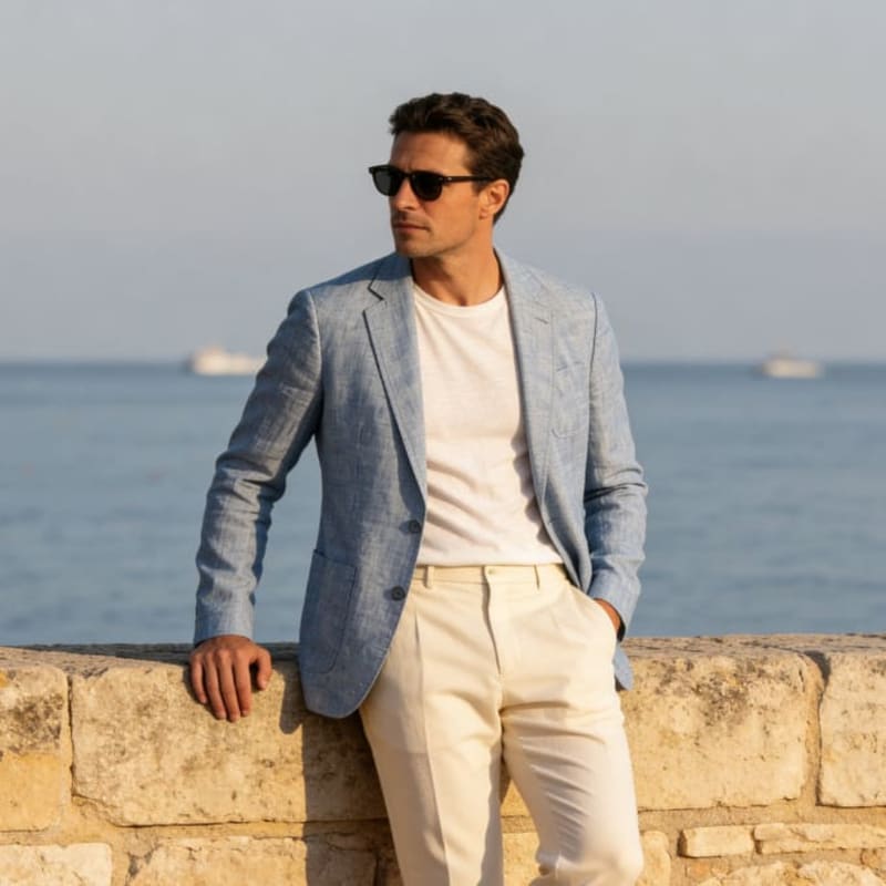 Men's Lightweight Summer Blazer | Blake_1