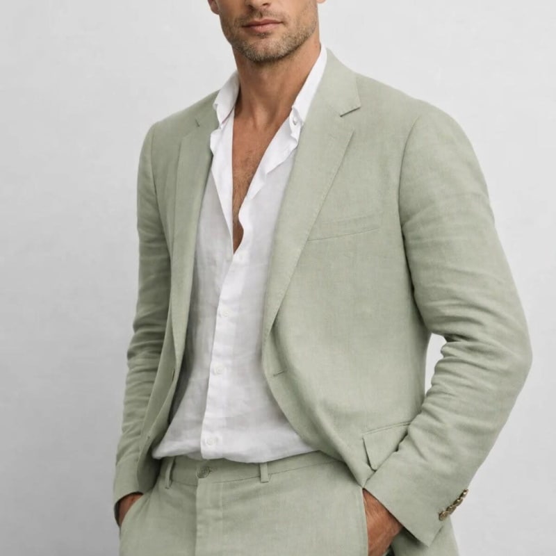 Men's Lightweight Tailored Suit | Ross_1