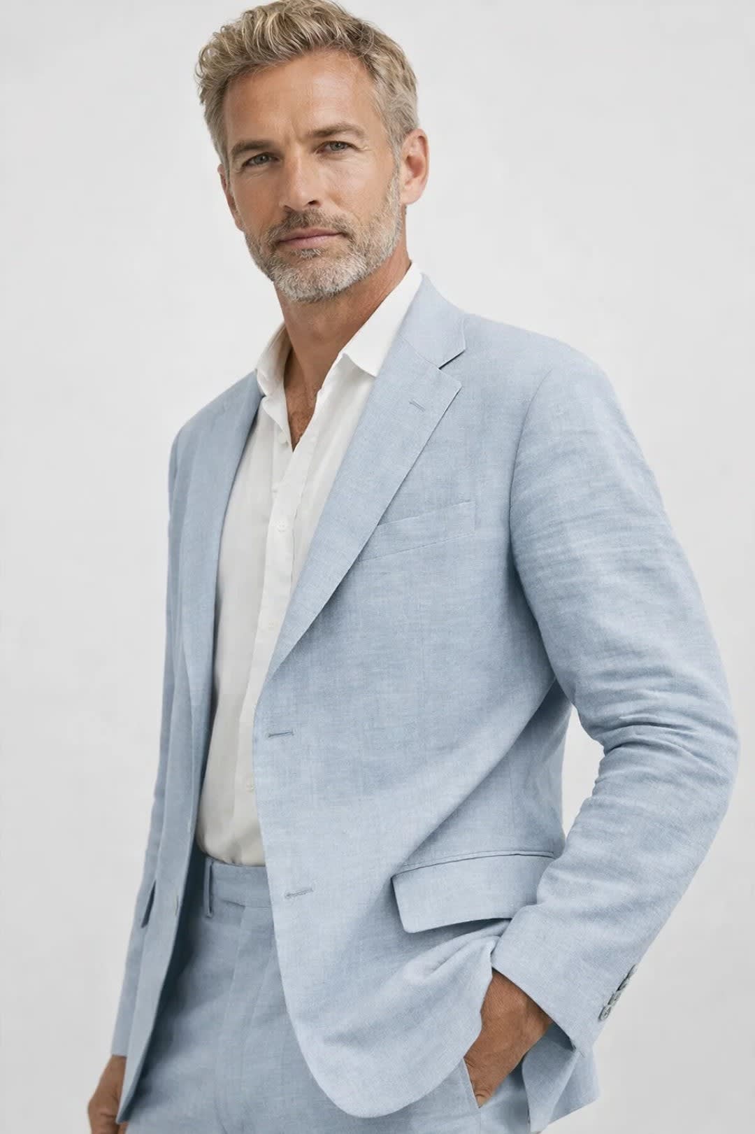 Men's Lightweight Tailored Suit | Ross_2