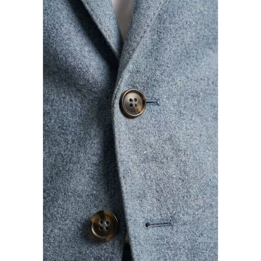Men's Single Breasted Tailored Two Piece Suit | Elliot_12