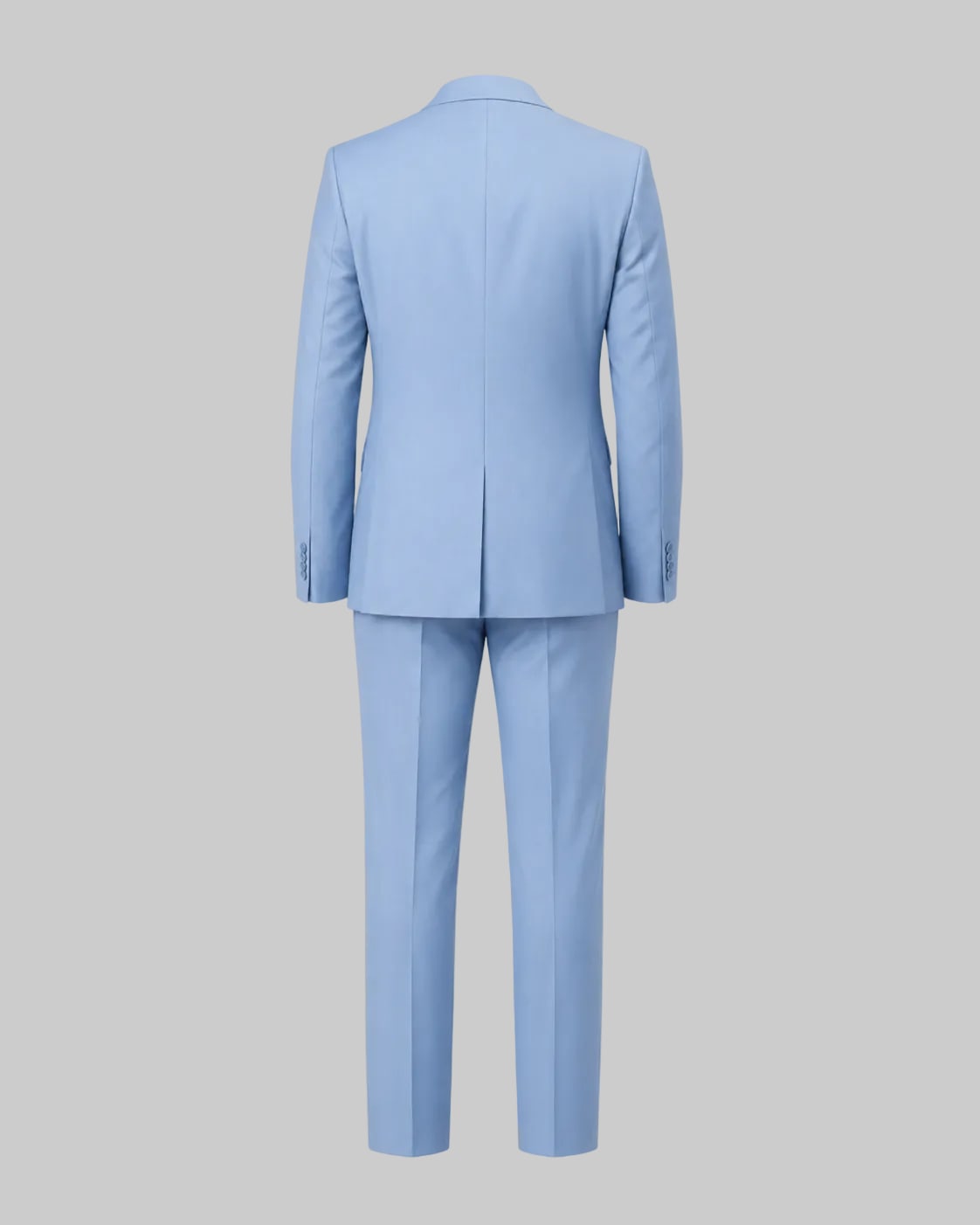 Men's Single Breasted Stretch Two Piece Suit | Miles_5