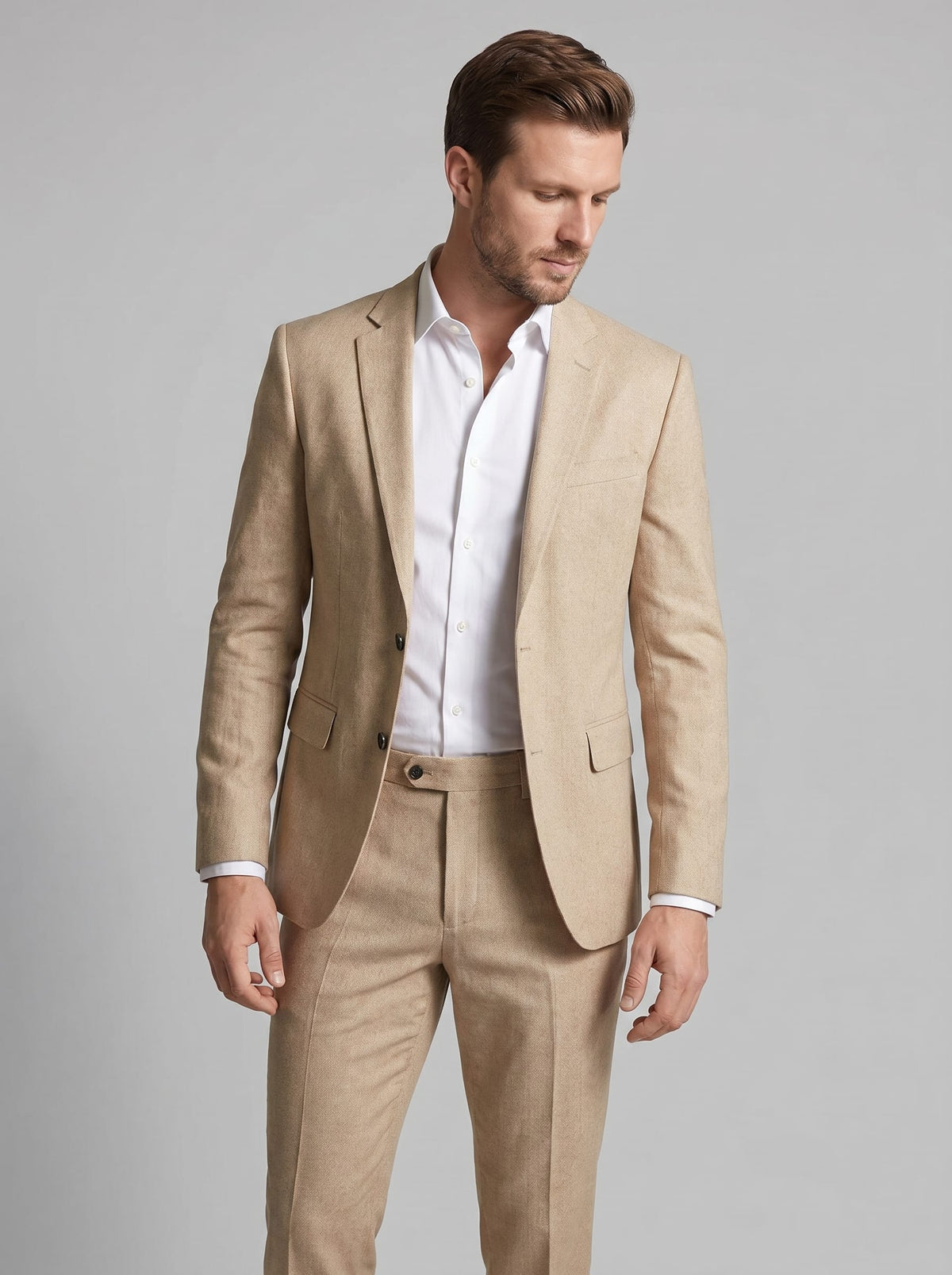 Men's Slim Fit Wedding Guest Suit | Howard_6
