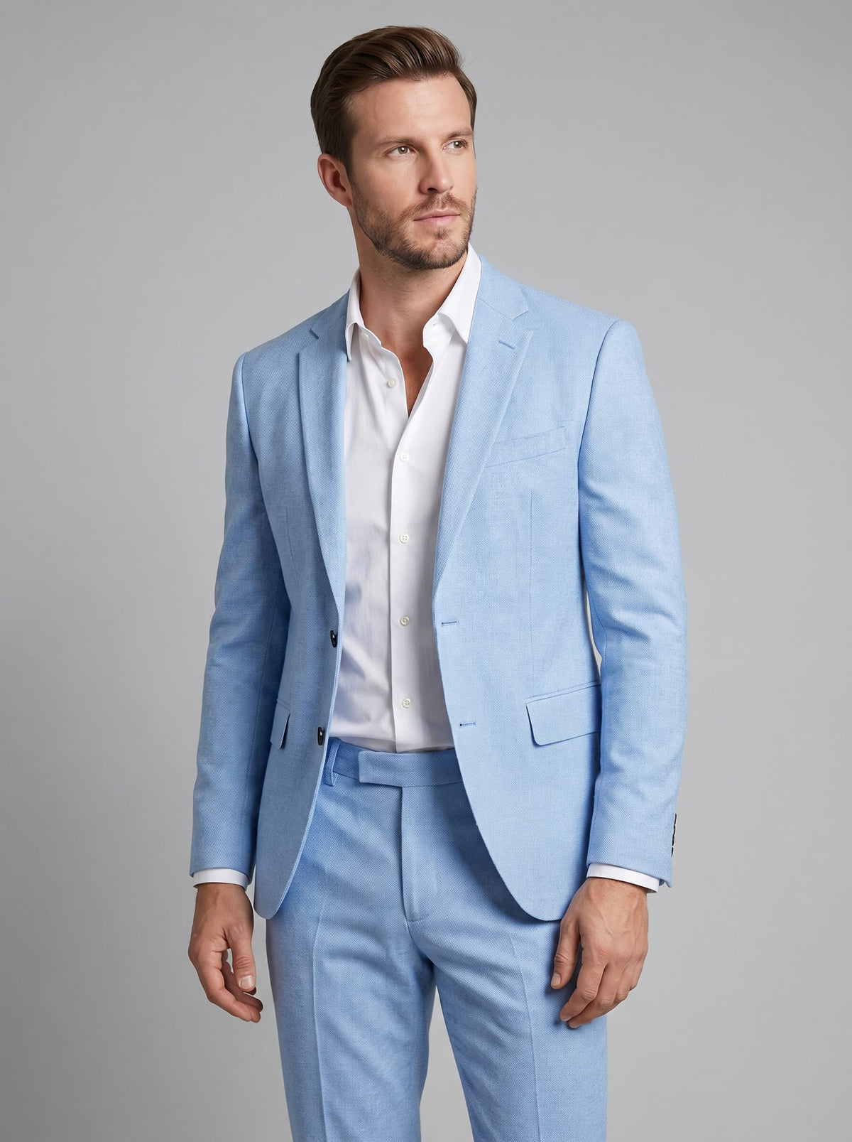 Men's Slim Fit Wedding Guest Suit | Howard_9
