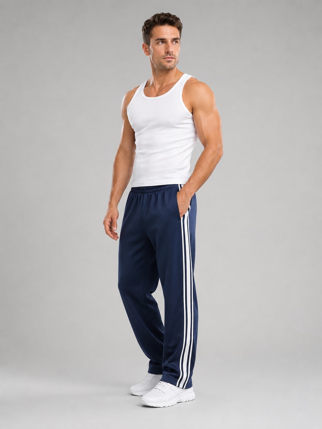 Men's Relaxed Fit Track Trousers | Oswin_2