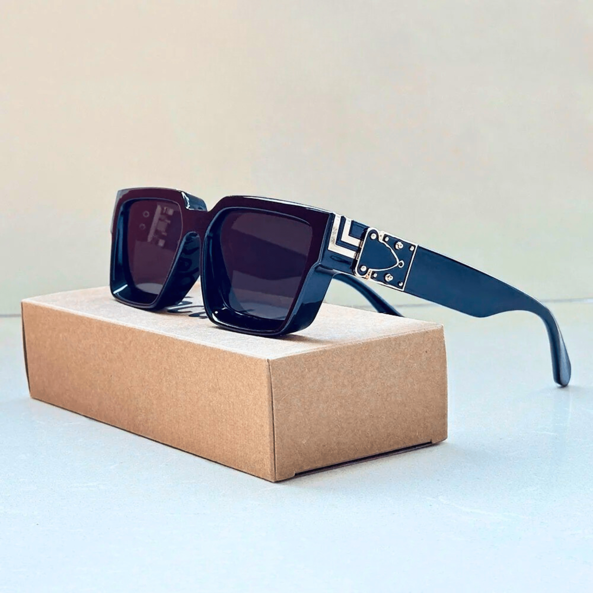 Men's Square Frame UV400 Sunglasses | Amos