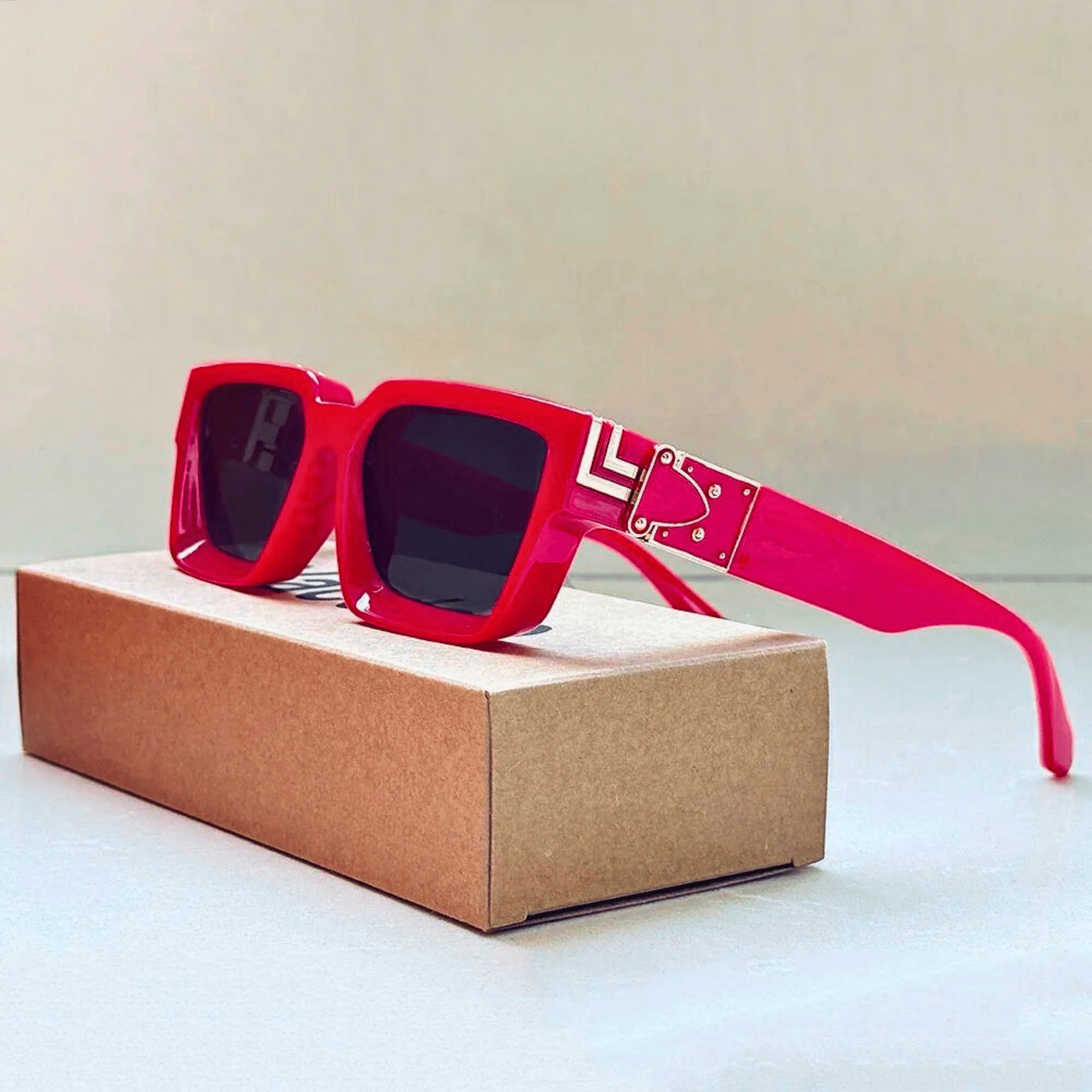 Men's Square Frame UV400 Sunglasses | Amos