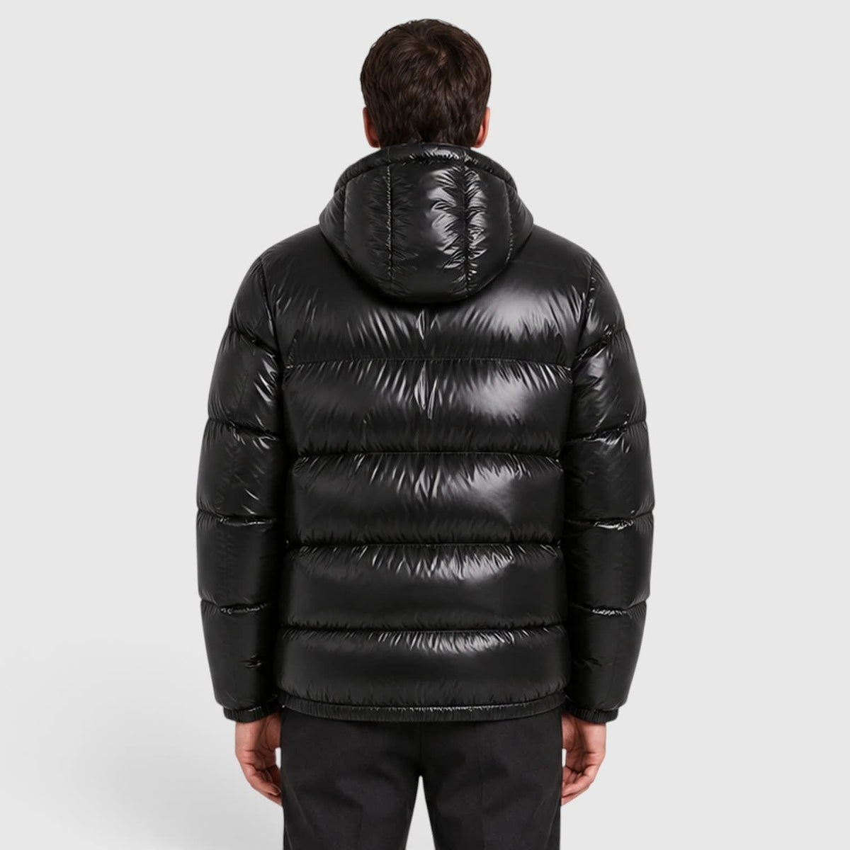 Men's Quilted Hooded Puffer Jacket | Albie_6
