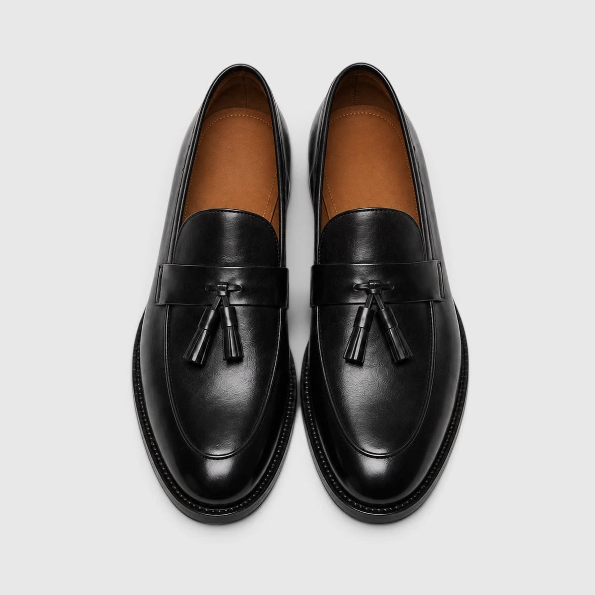 Men's Leather Tassel Loafers | Desmond_3