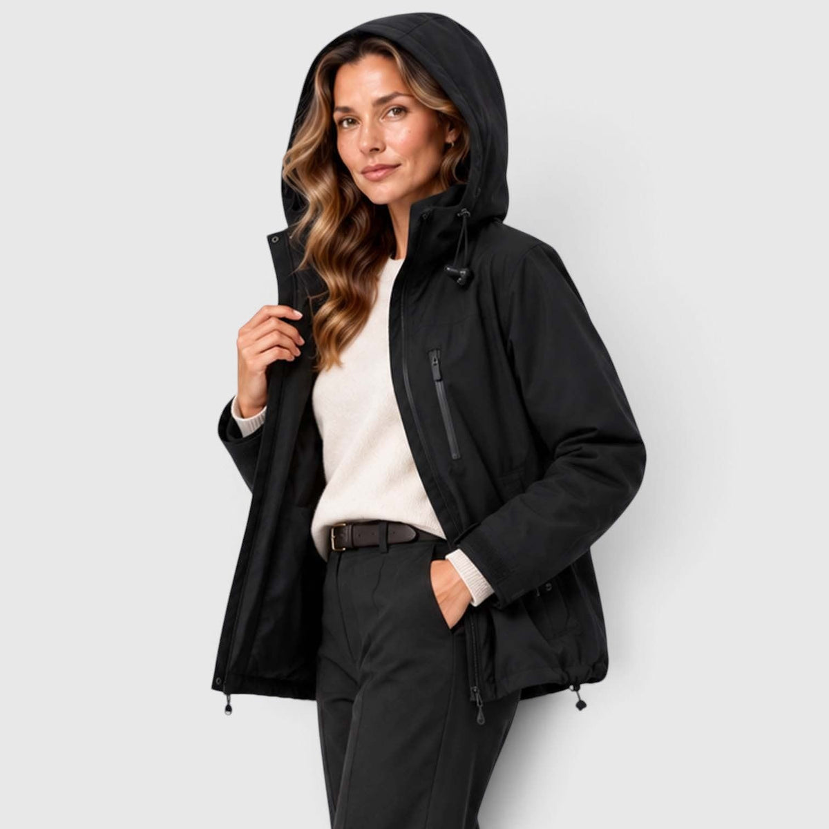 Women's Hooded Rain Jacket | Bonnie_10