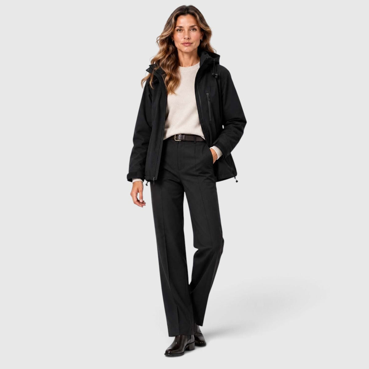 Women's Hooded Rain Jacket | Bonnie_12