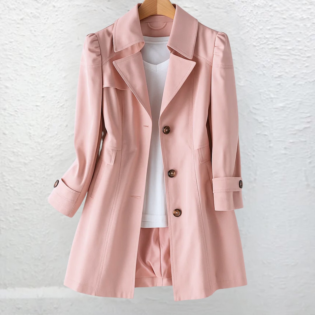 Women's Longline Single-Breasted Trench Coat | Stevie_3