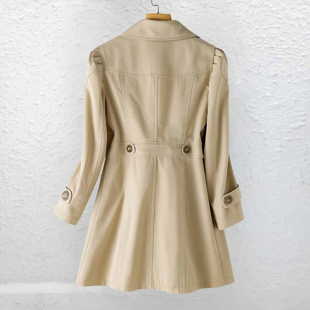 Women's Longline Single-Breasted Trench Coat | Stevie_7
