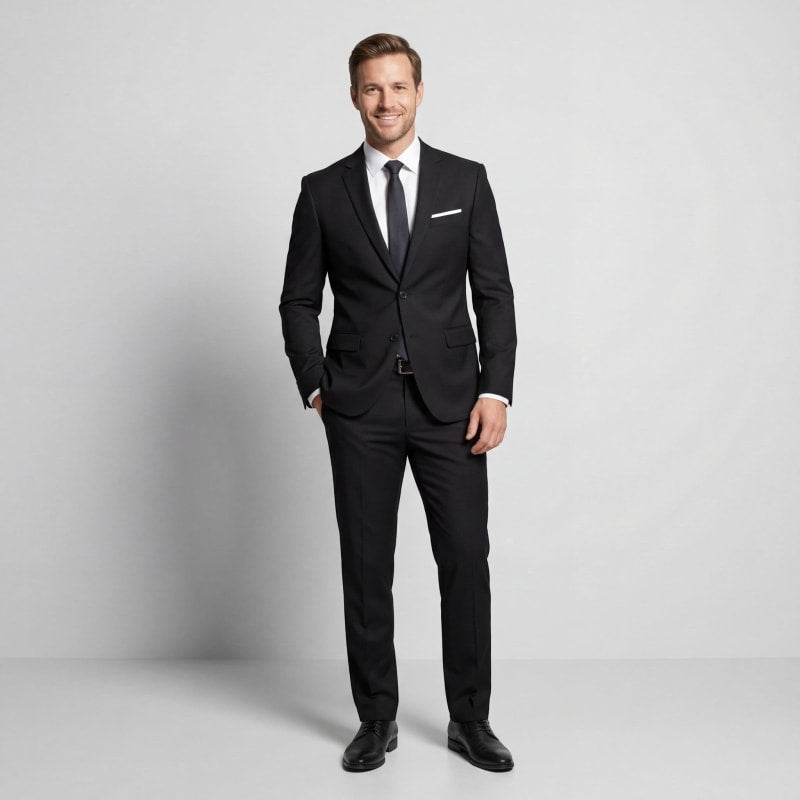 Men's Wool Blend Two Piece Suit | Rory_1