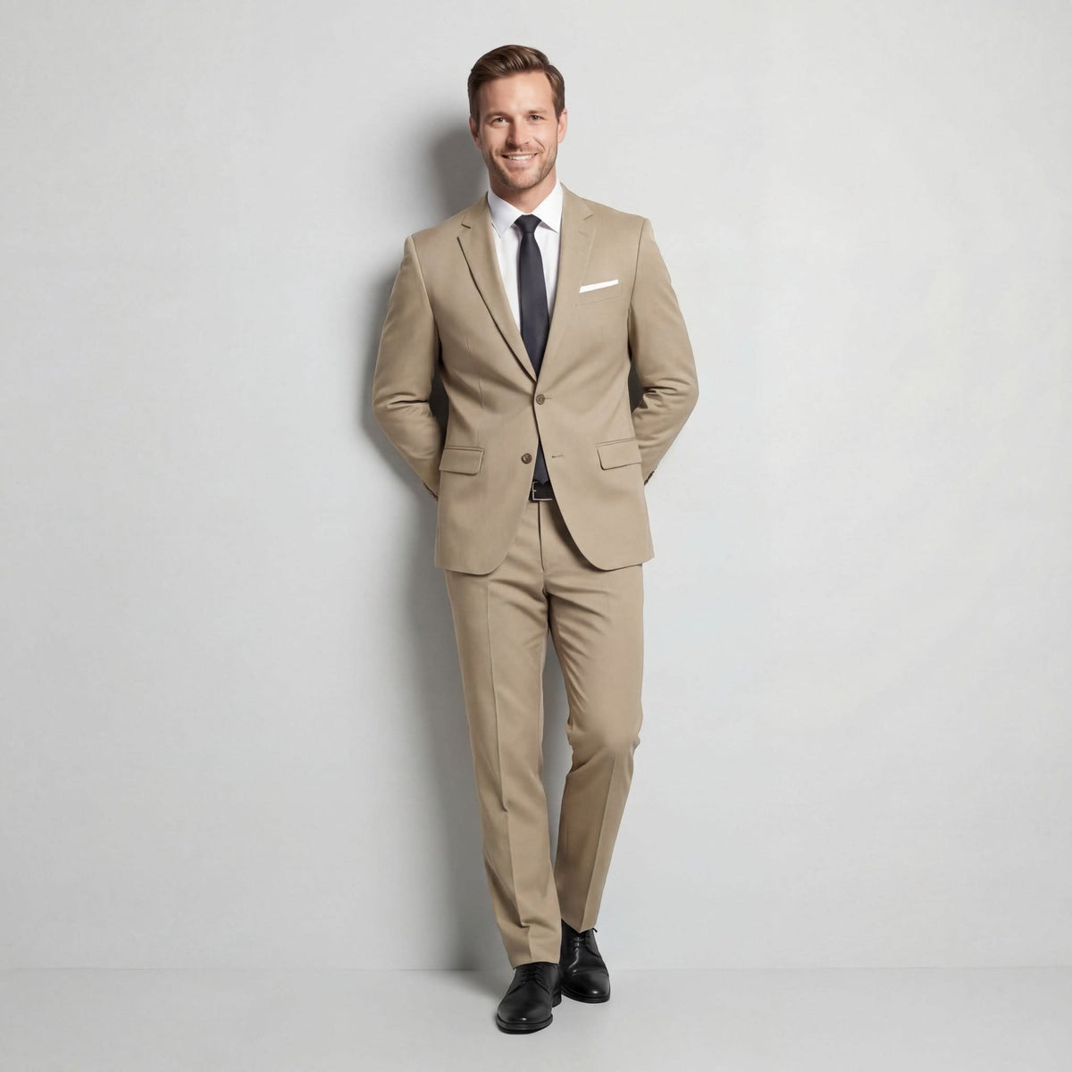 Men's Wool Blend Two Piece Suit | Rory_5