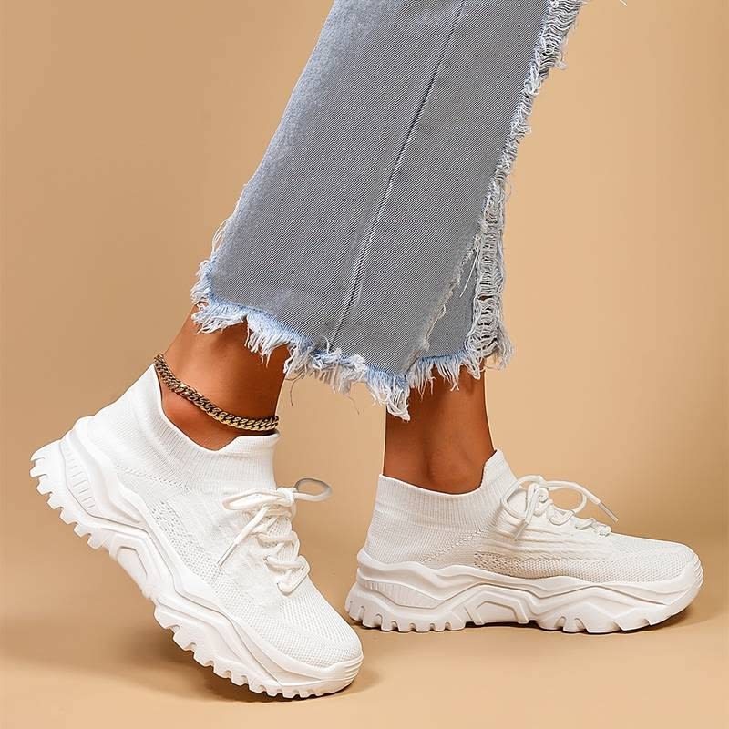 Women's Orthopaedic Knit Trainers | Adelina_3