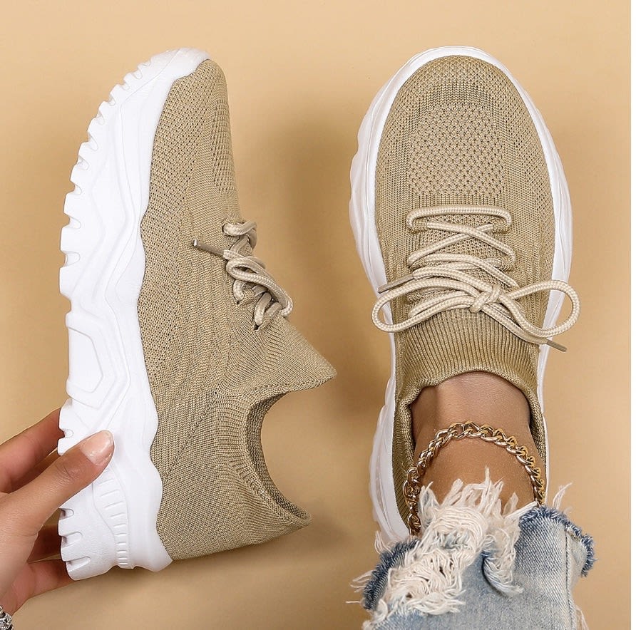 Women's Orthopaedic Knit Trainers | Adelina_5