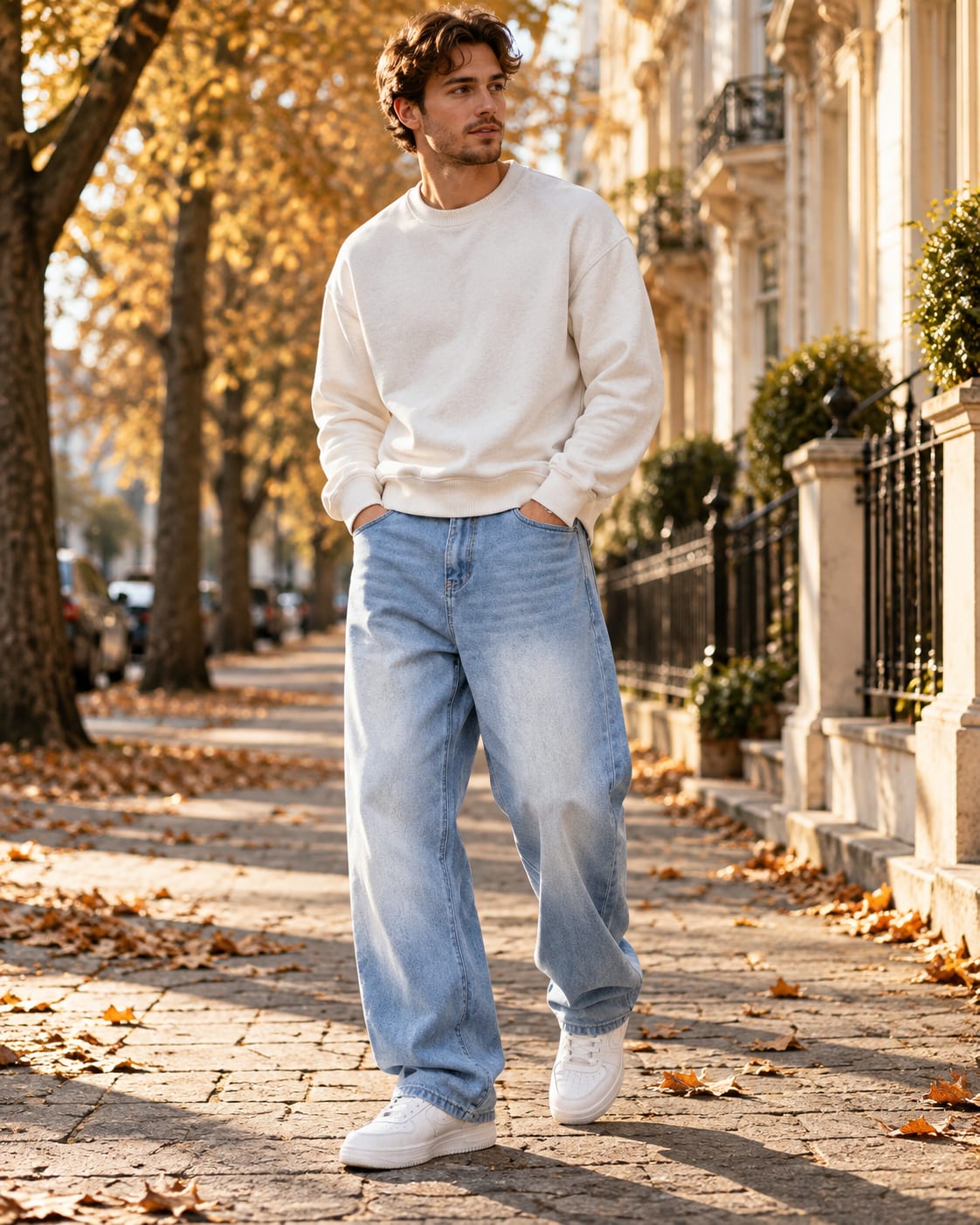 Men's Baggy Wide Leg Jeans | Patrick_2