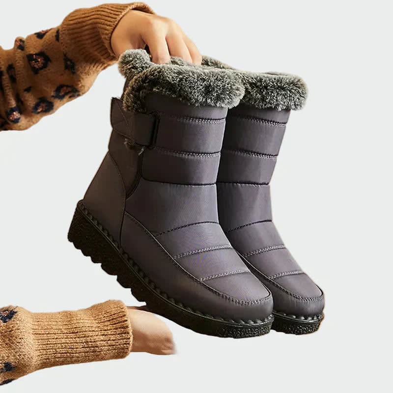 Women's Water Resistant Quilted Winter Boots | Fiona_4