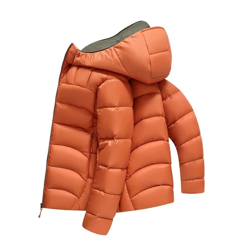 Men's Hooded Duck Down Puffer Jacket | Ambrose_2