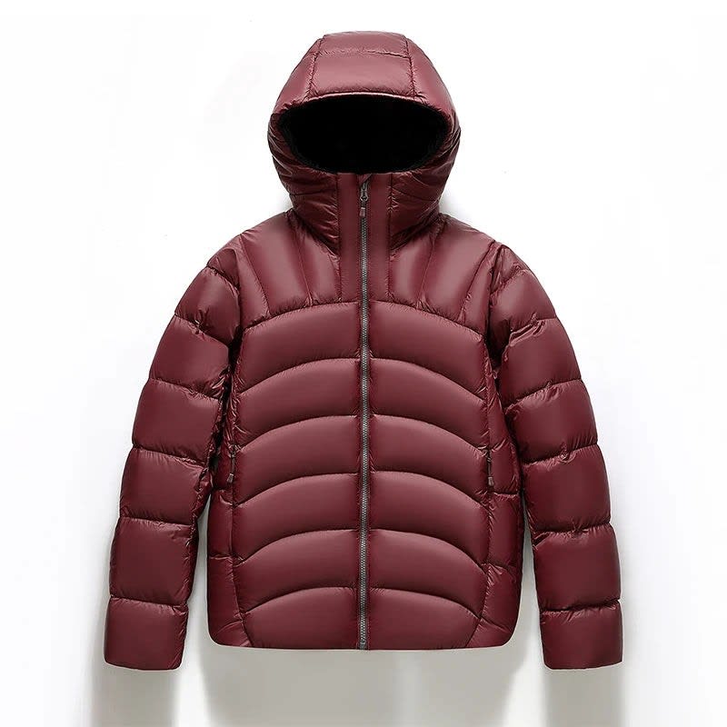 Men's Hooded Duck Down Puffer Jacket | Ambrose_3