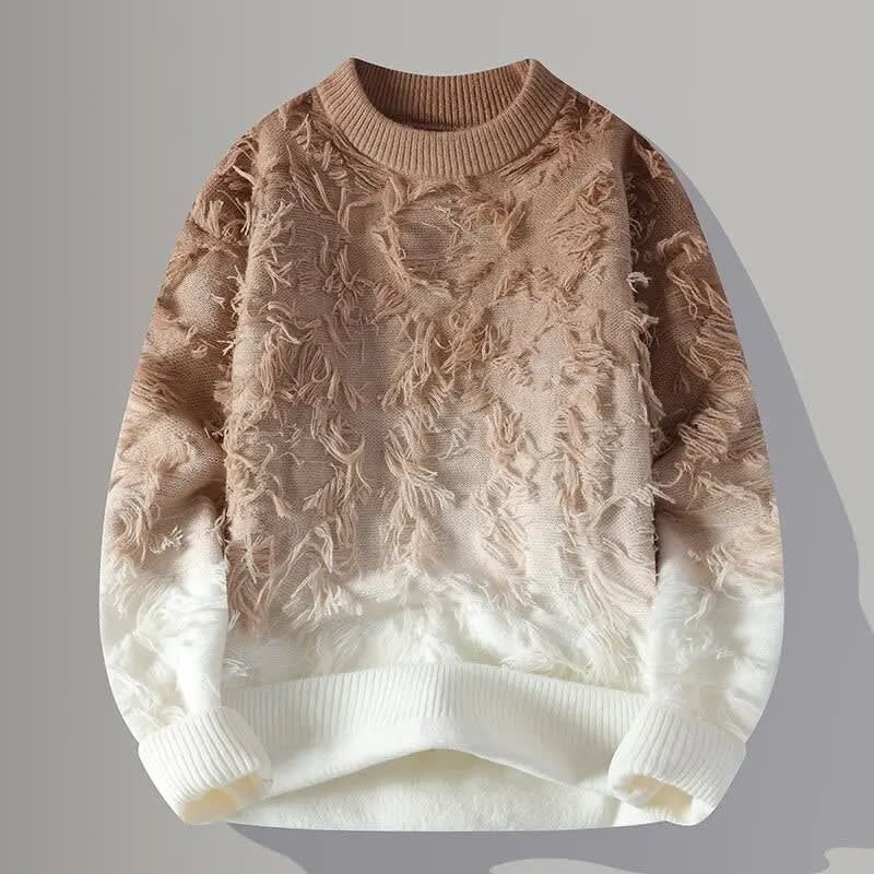 Men's Gradient Knit Jumper | Toby_4