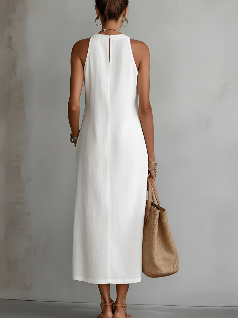 Women's Sleeveless Midi Dress | Celeste