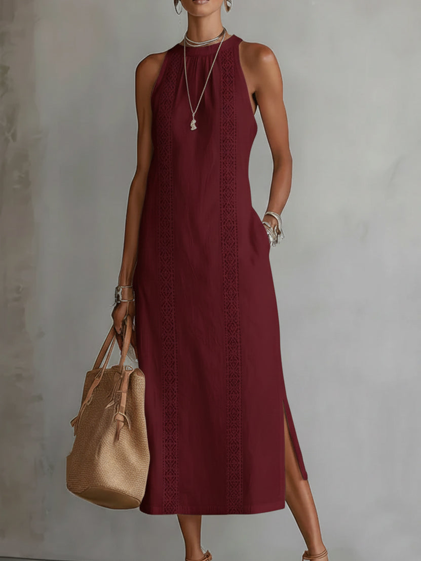 Women's Sleeveless Midi Dress | Celeste