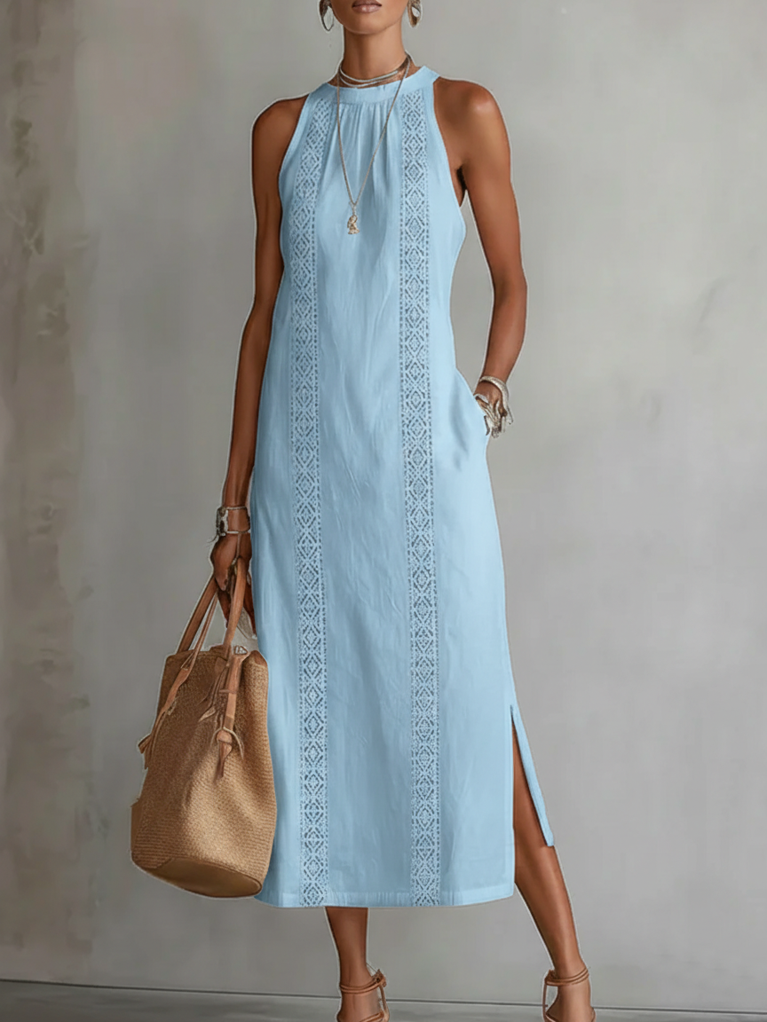 Women's Sleeveless Midi Dress | Celeste