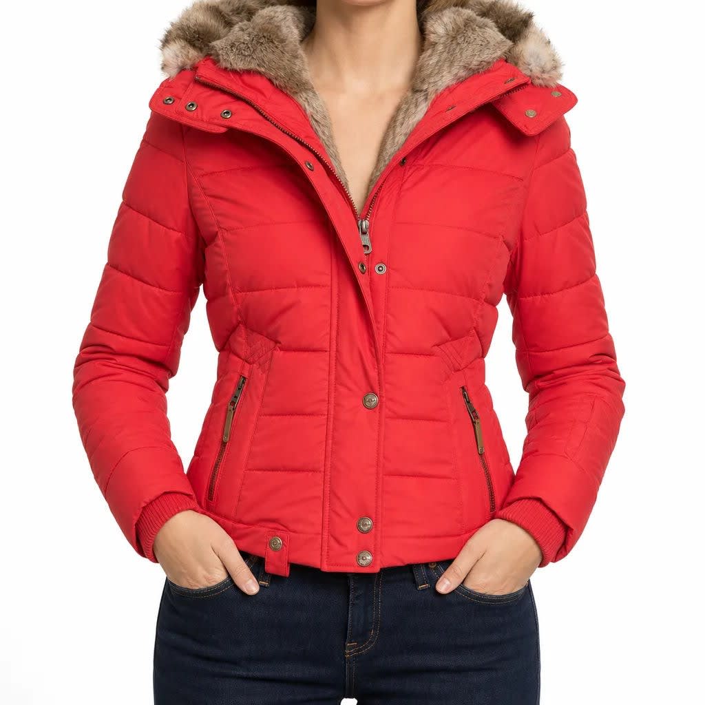 Women's Padded Hooded Winter Coat | Angela_5