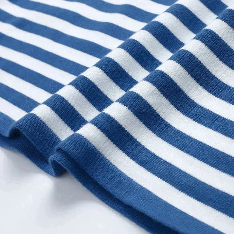 Women's Striped Round Neck Jumper | Freya_5