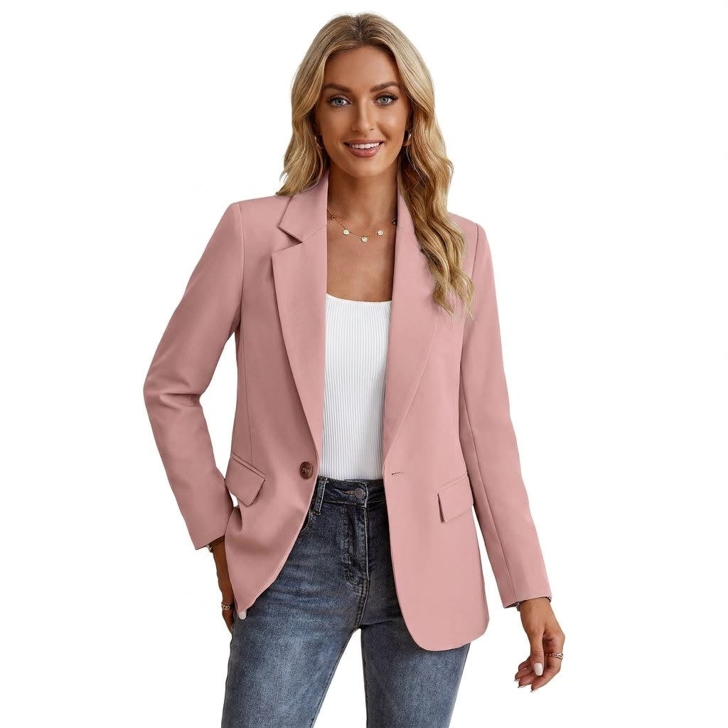 Women's Single Breasted Tailored Blazer | Mhairi_6