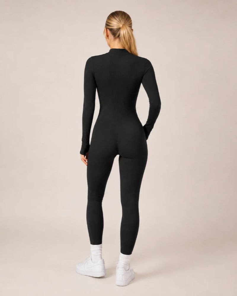Women's Seamless Long Sleeve Jumpsuit | Esme_14