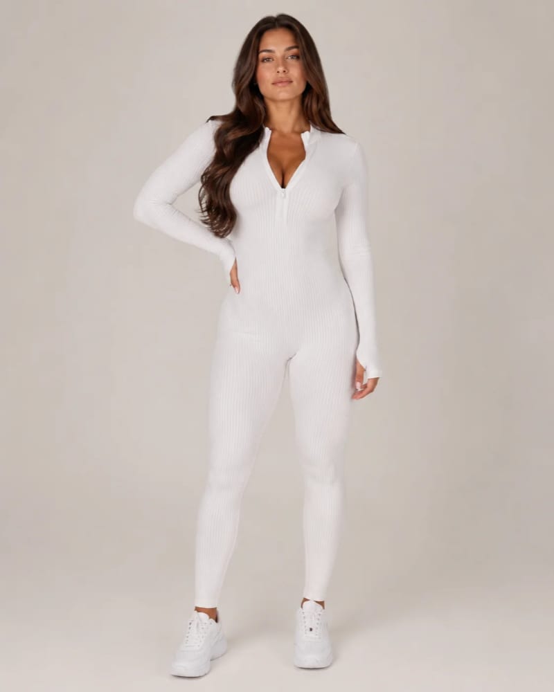 Women's Seamless Long Sleeve Jumpsuit | Esme_9