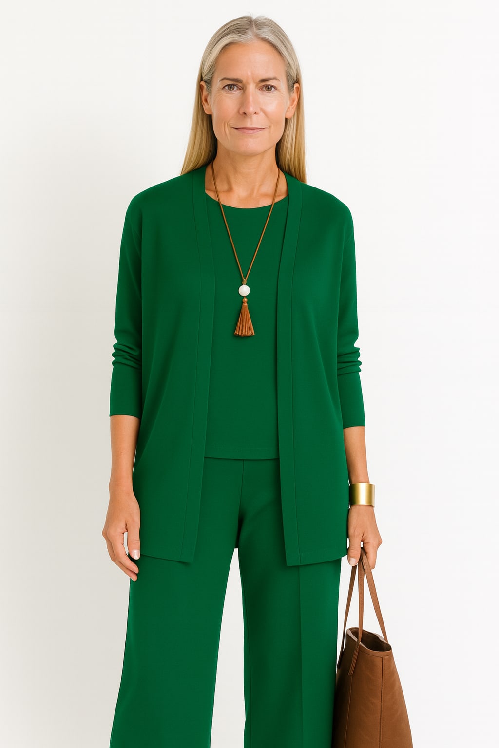 Women's Longline 3 Piece Trouser Set | Glenda_11