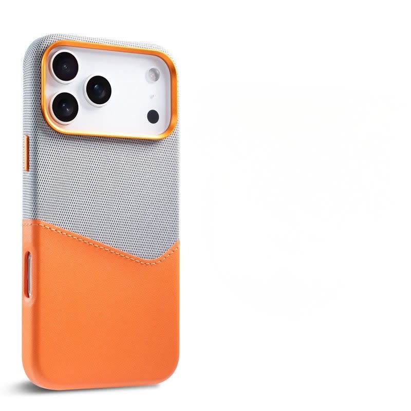 Men's Leather Card Holder iPhone Case | Kelvin_16