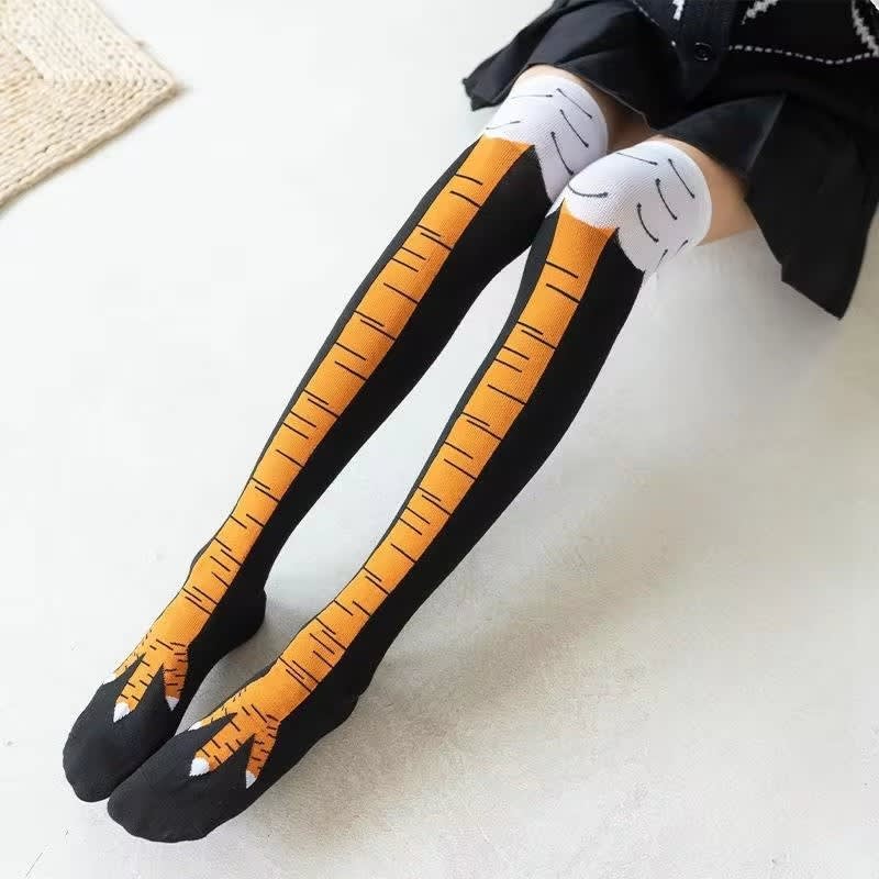 Women's Chicken Claw Novelty Socks | Bridgette_8