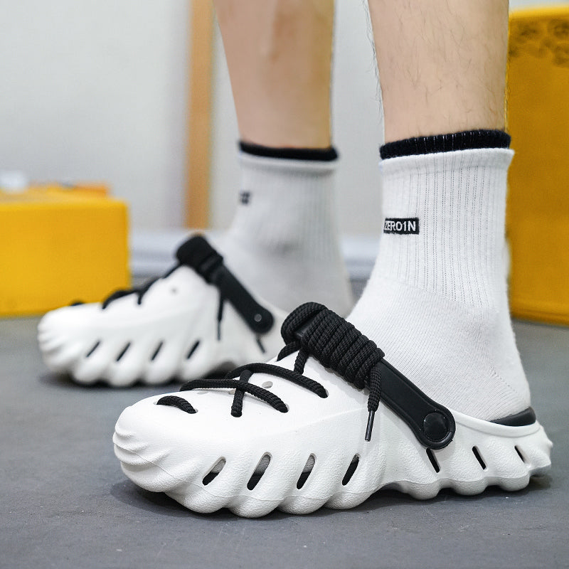 Men’s Lightweight Lace-Up Clogs | AirStride