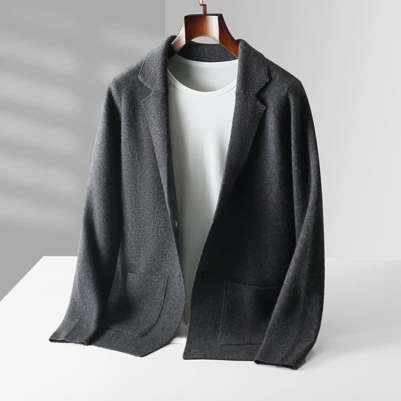 Men's Cashmere Knit Cardigan | Harvey_4