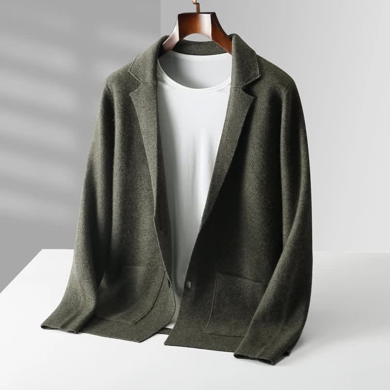 Men's Cashmere Knit Cardigan | Harvey_5