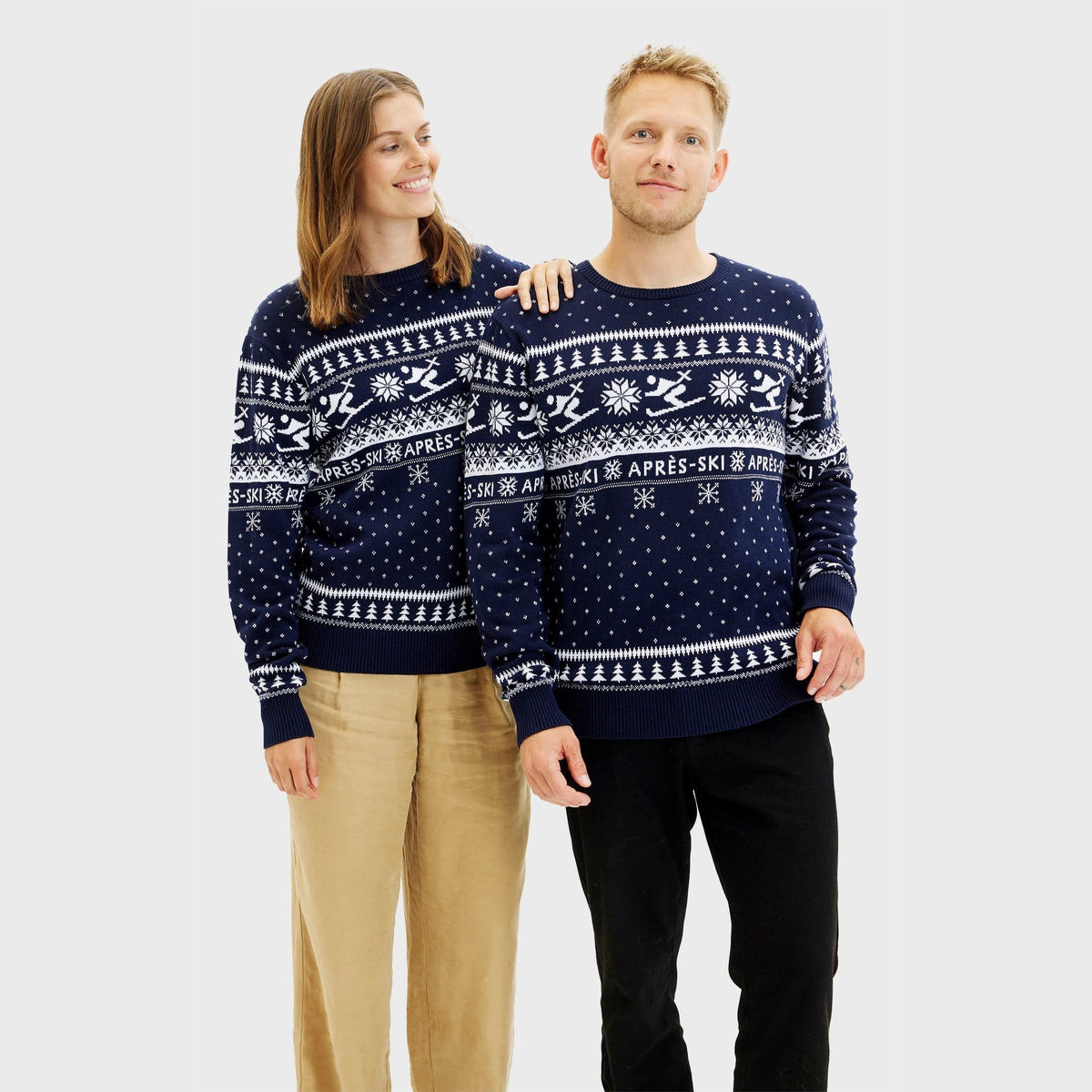 Men's Nordic Knit Après-Ski Christmas Jumper For Winter | Alistair_2